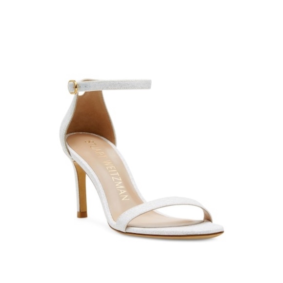 Stuart Weitzman Glitter Nunakedstraight Strap Sandal - Picture 14 of 16